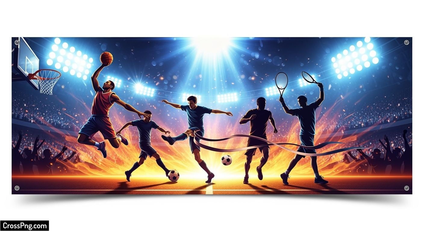 Sports banner background image 3