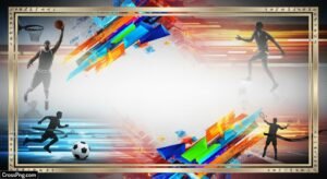 Sports certificate background image