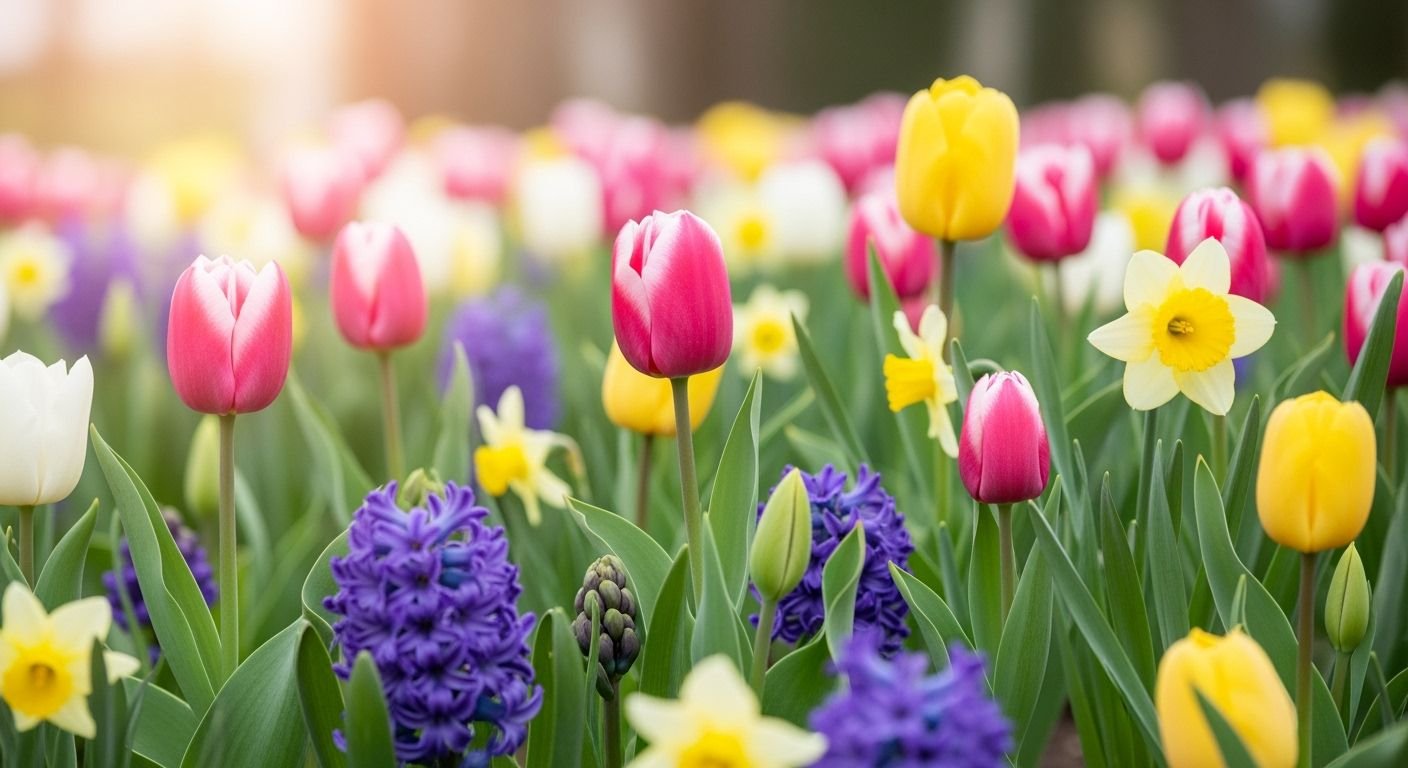 Spring background flowers image 2