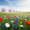 Spring background aesthetic