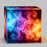 Square transparent background filled image 4