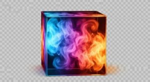 Square transparent background filled image 4