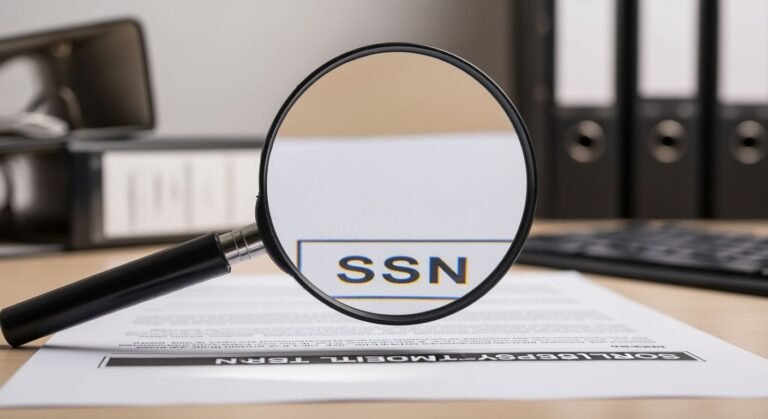 Ssn check background image