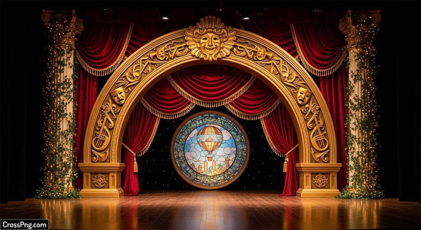 Stage background decoration image 3