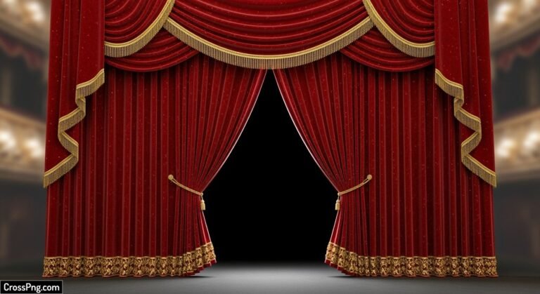 Stage curtain background image 2