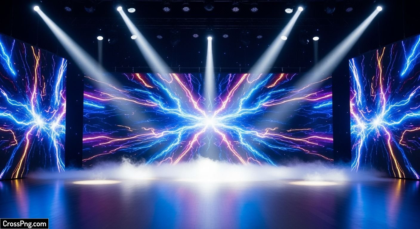 Stage dance background image
