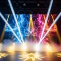 Stage dance background image