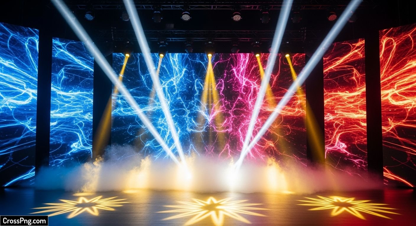 Stage dance background image 2
