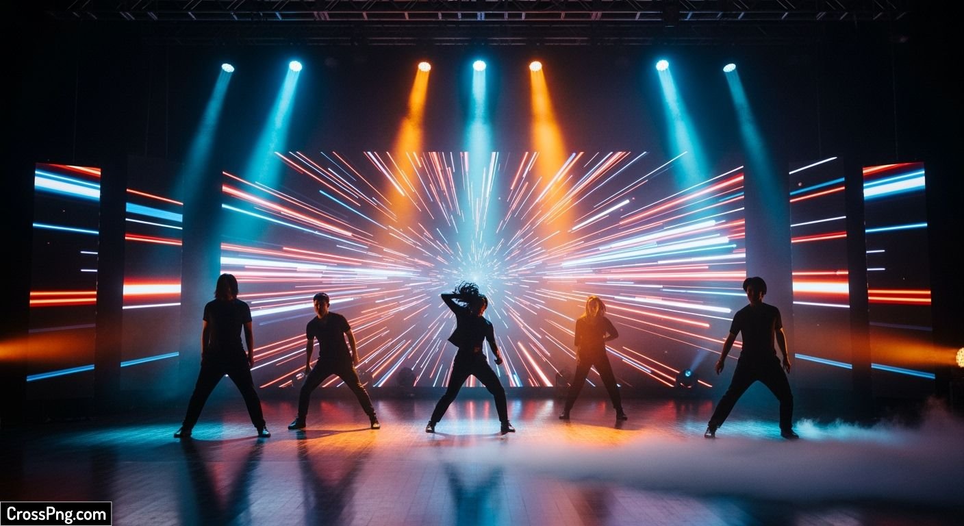 Stage dance background image 3