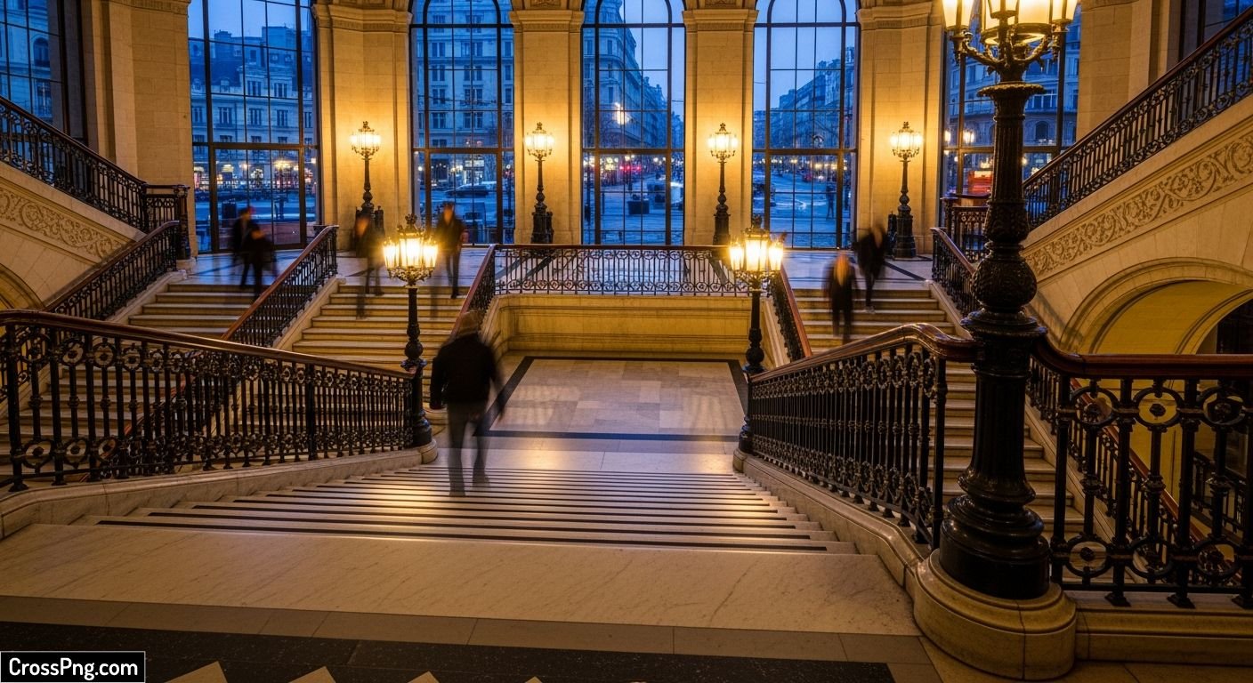 Stairs background image