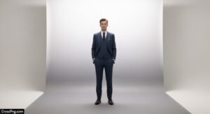 Standing photo background image