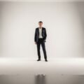 Standing photo background image