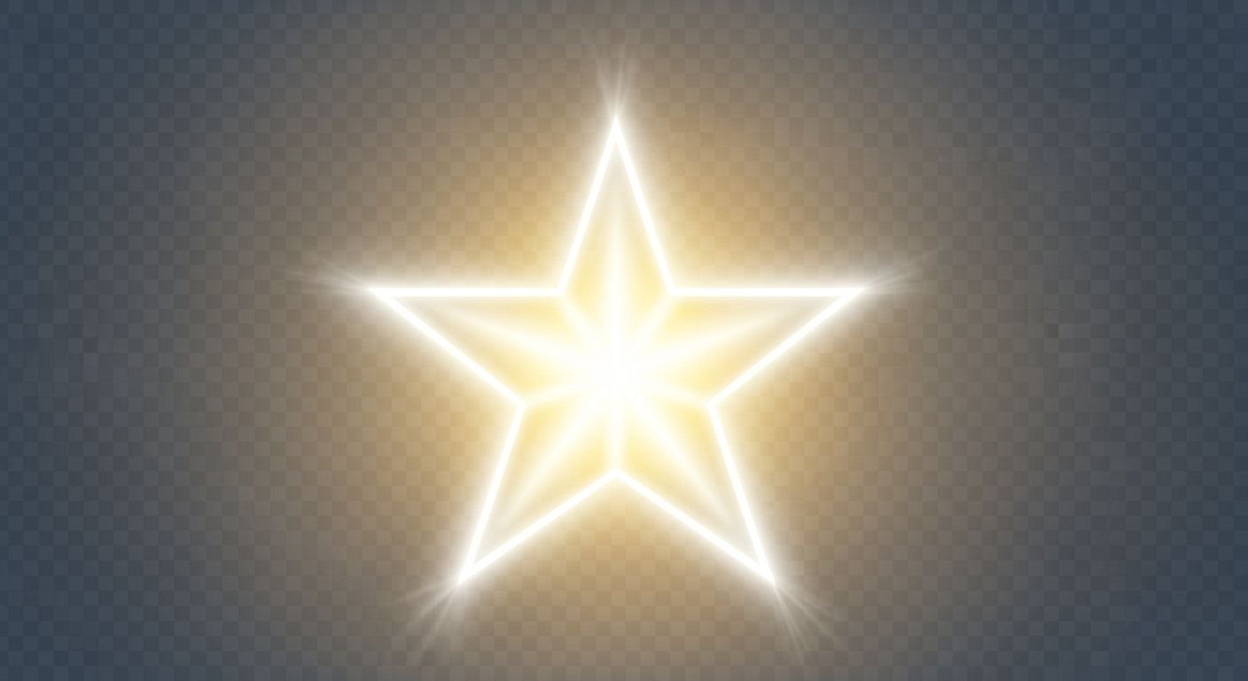 Star transparent background image 2