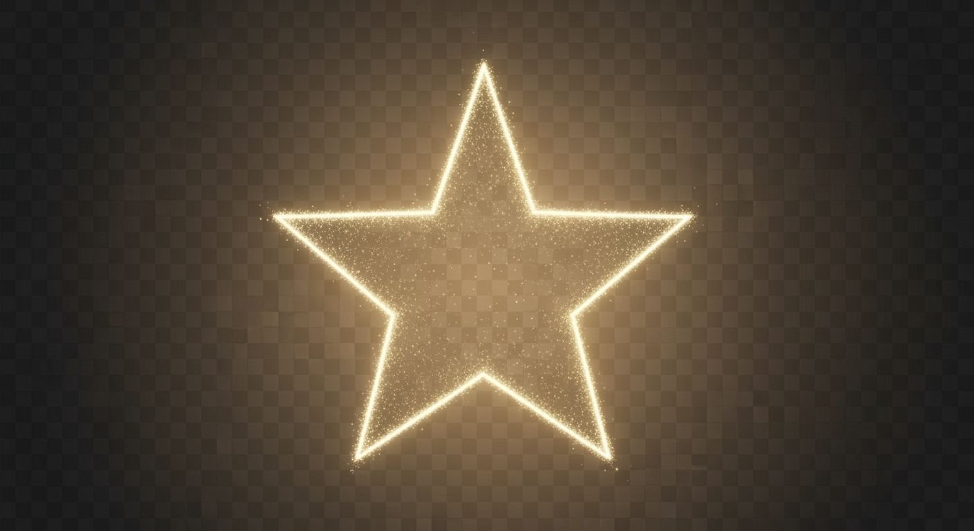 Star transparent background image 4
