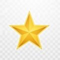 Star with transparent