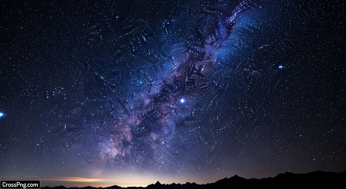 Starry background image 2