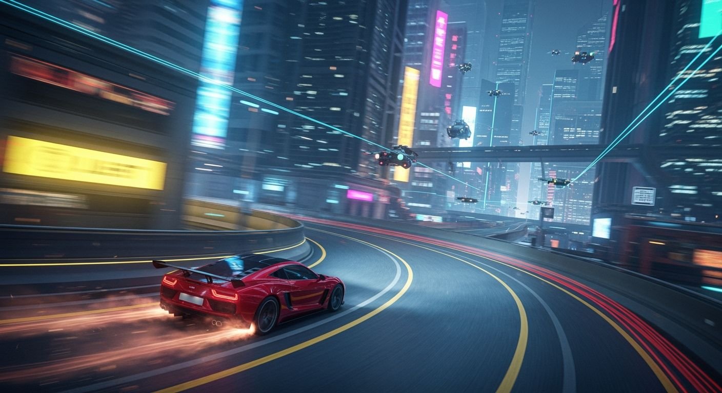 Static background image