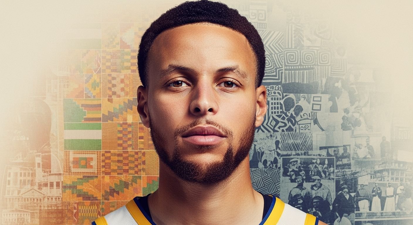 Steph curry ethnic background image