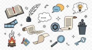 Storytelling symbols no background image 2