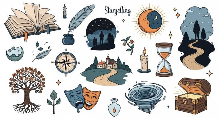 Storytelling symbols no background image 3
