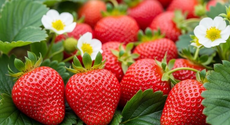 Strawberry background image 4