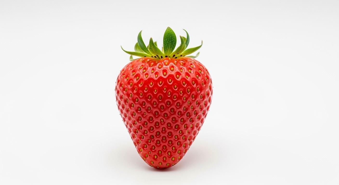 Strawberry blank background image 2