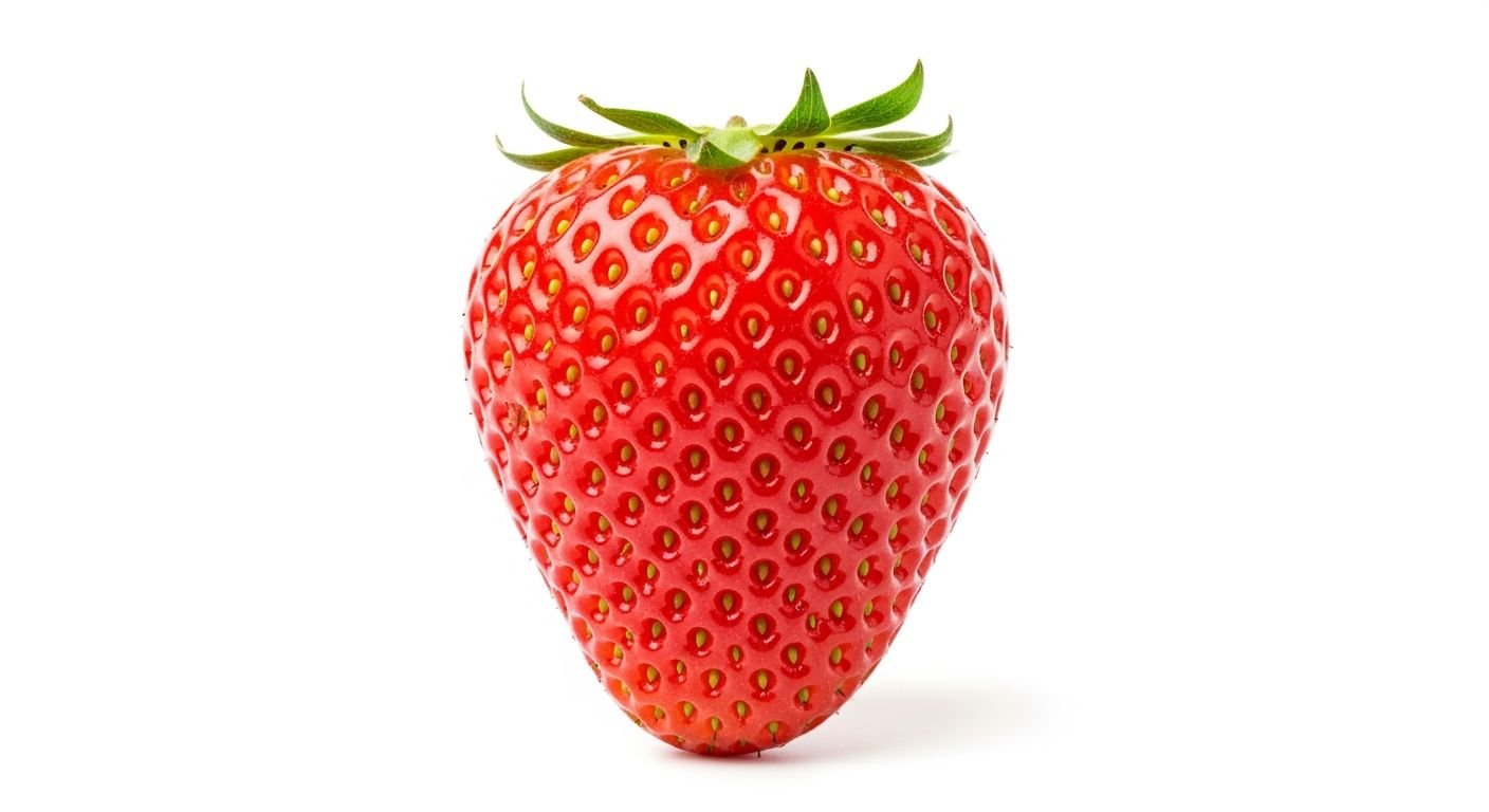 Strawberry blank background image 3