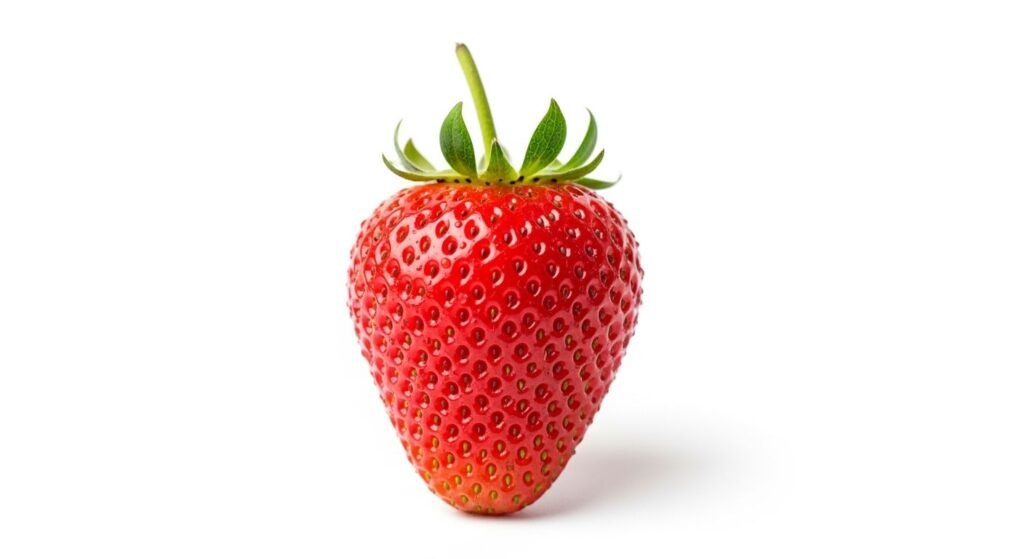 Strawberry blank background image 4