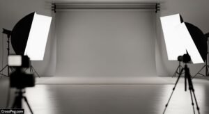 Studio canvas background image