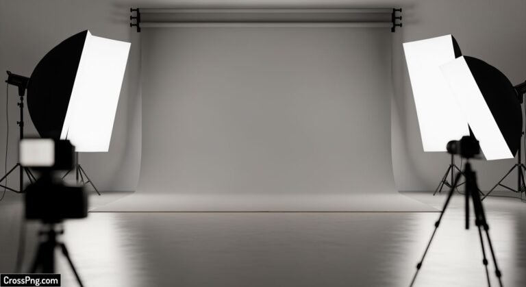 Studio canvas background image