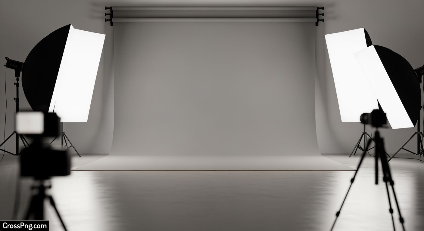 Studio canvas background image