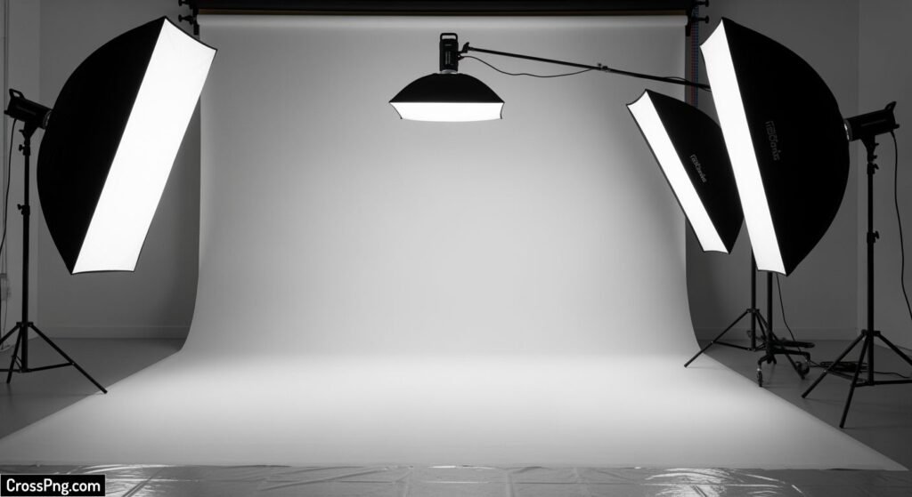 Studio setup background image