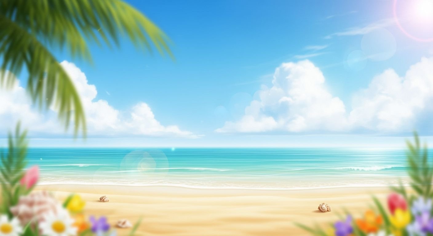 Summer background aesthetic image 7