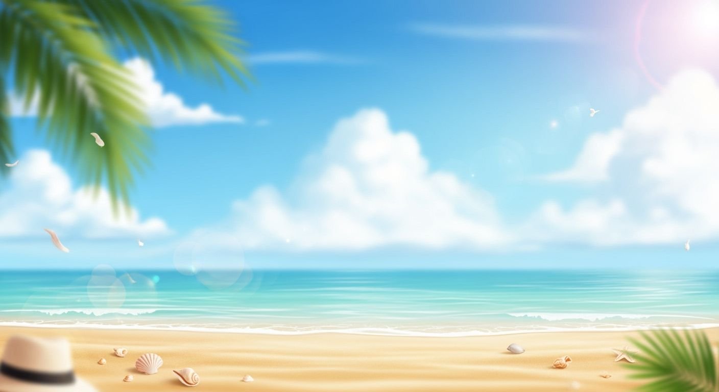 Summer background aesthetic image