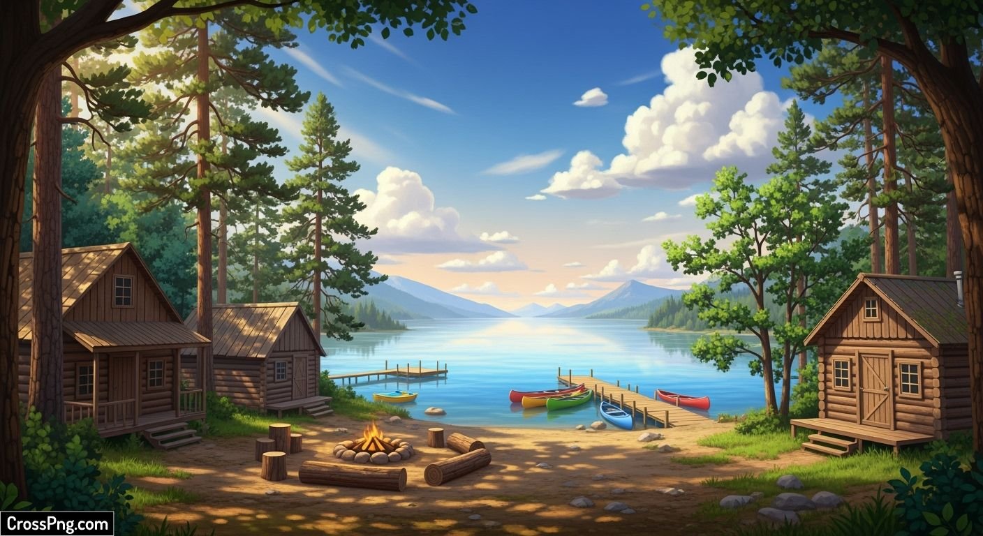 Summer camp background image 2