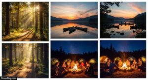 Summer camp background images image 2