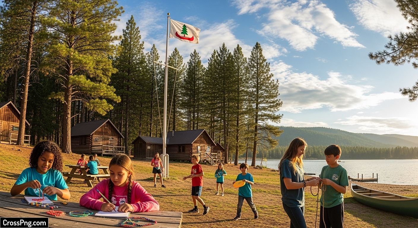 Summer camp background images image 3