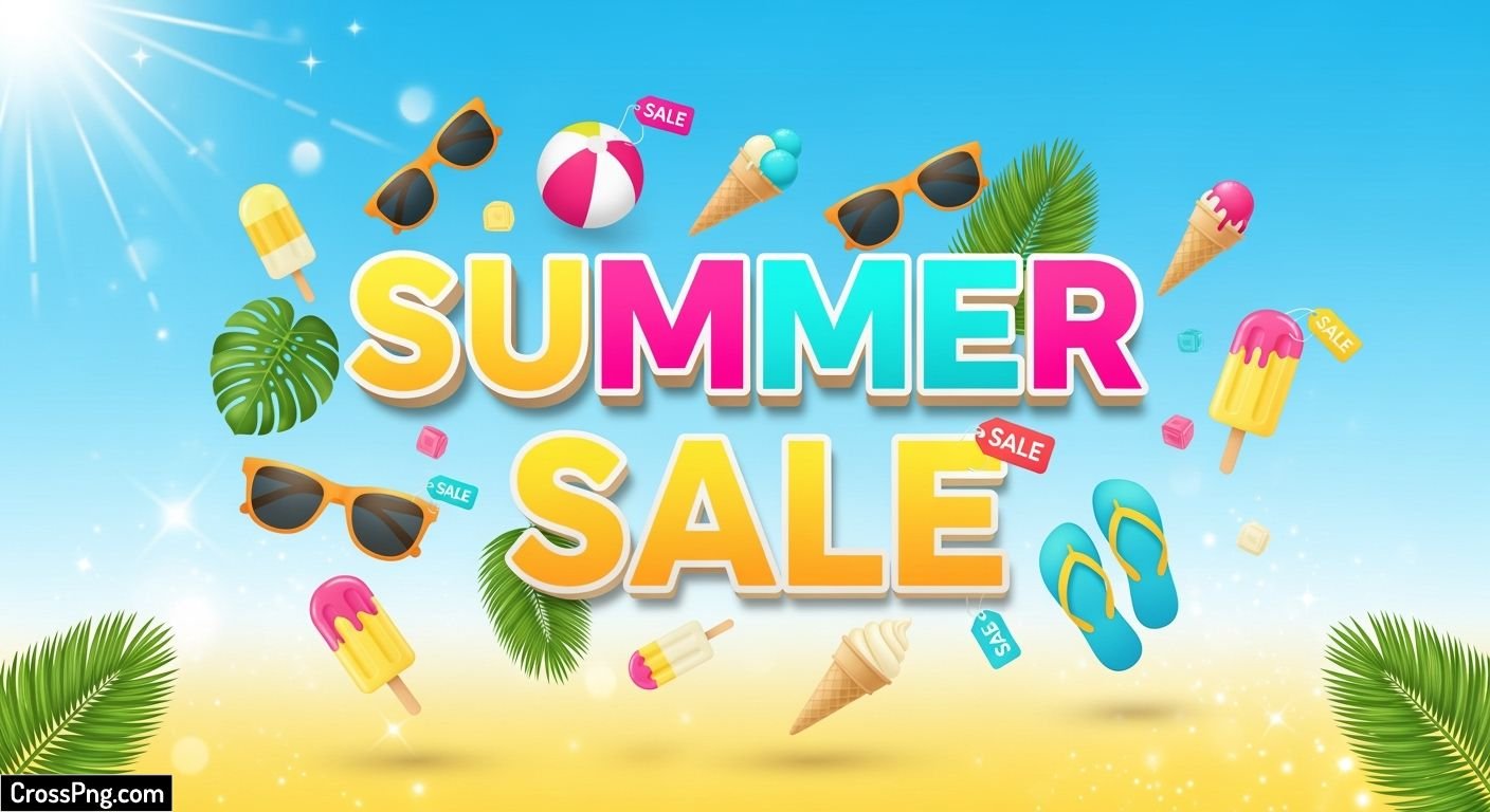Summer sale background image 2
