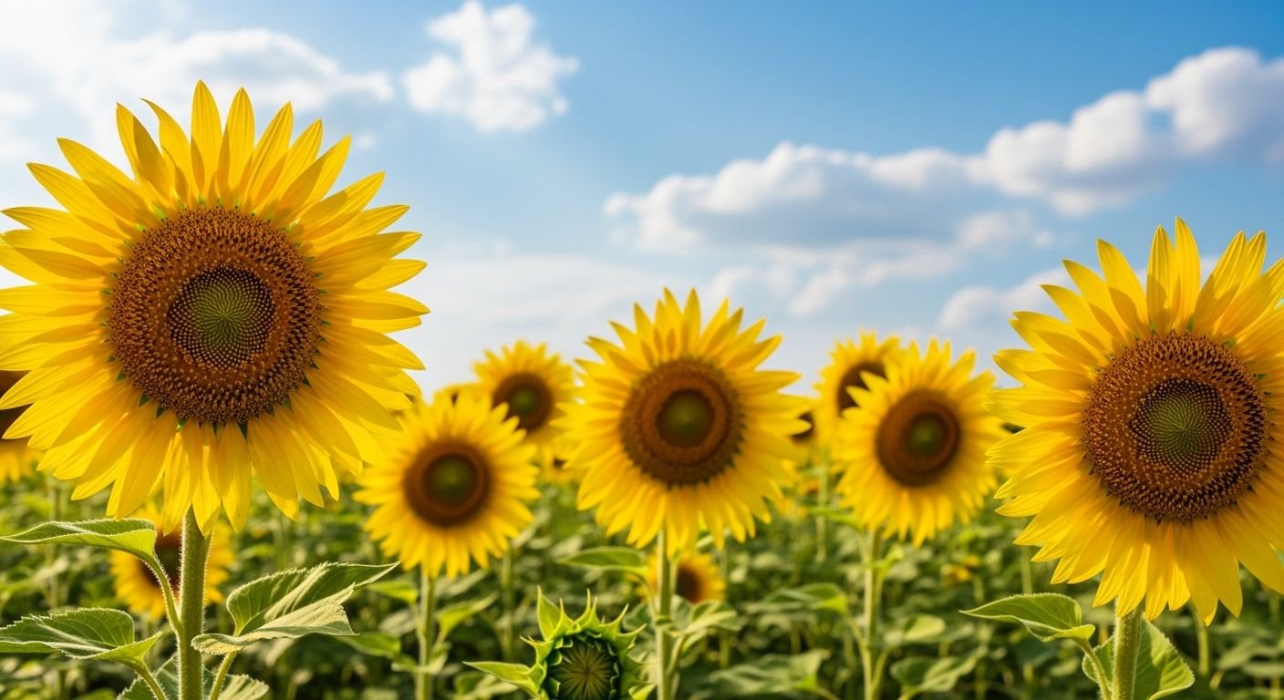 Sunflower background image 2