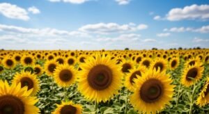 Sunflower background image 6