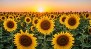 Sunflower background image 7
