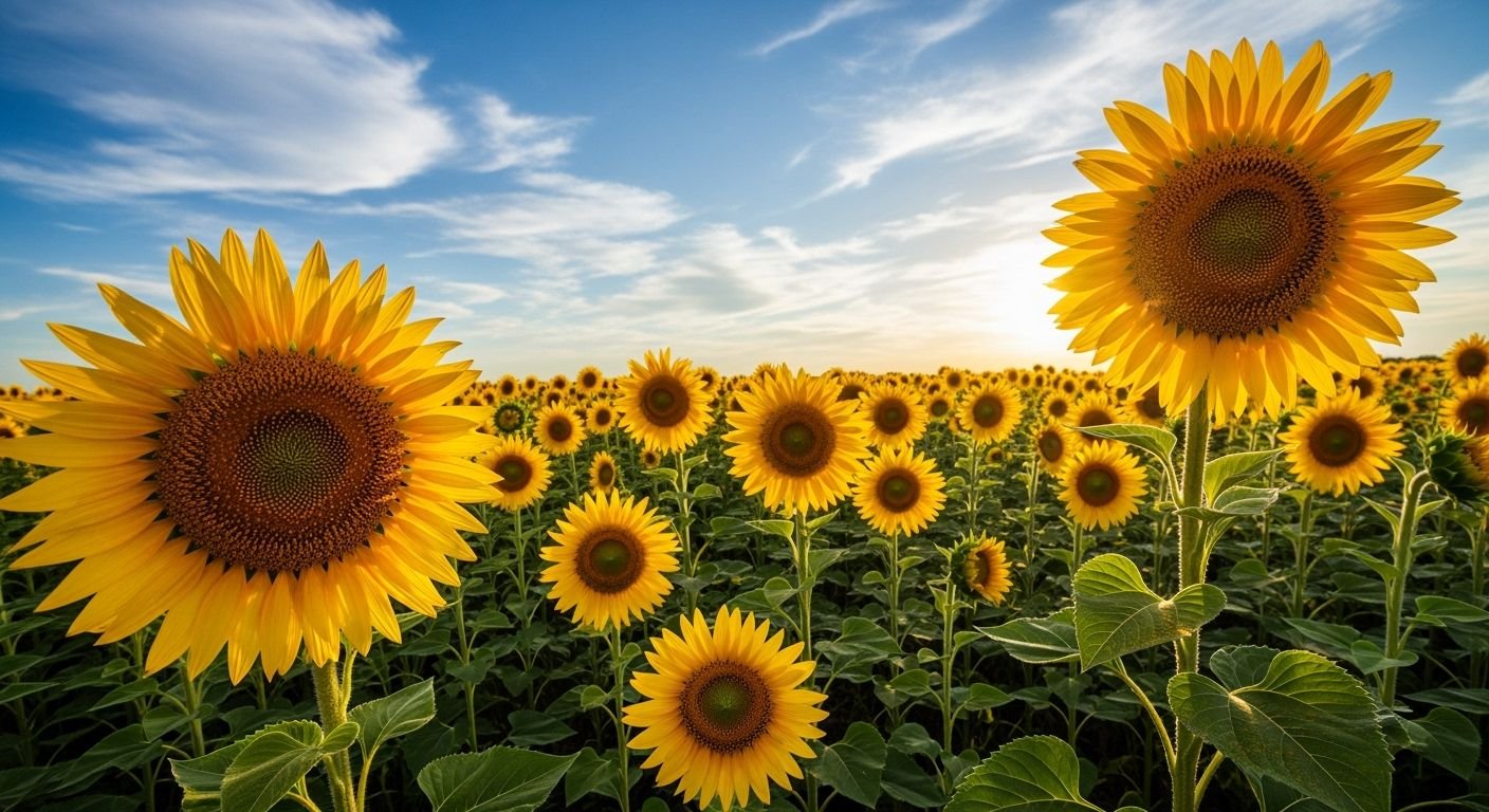 Sunflower background image 8