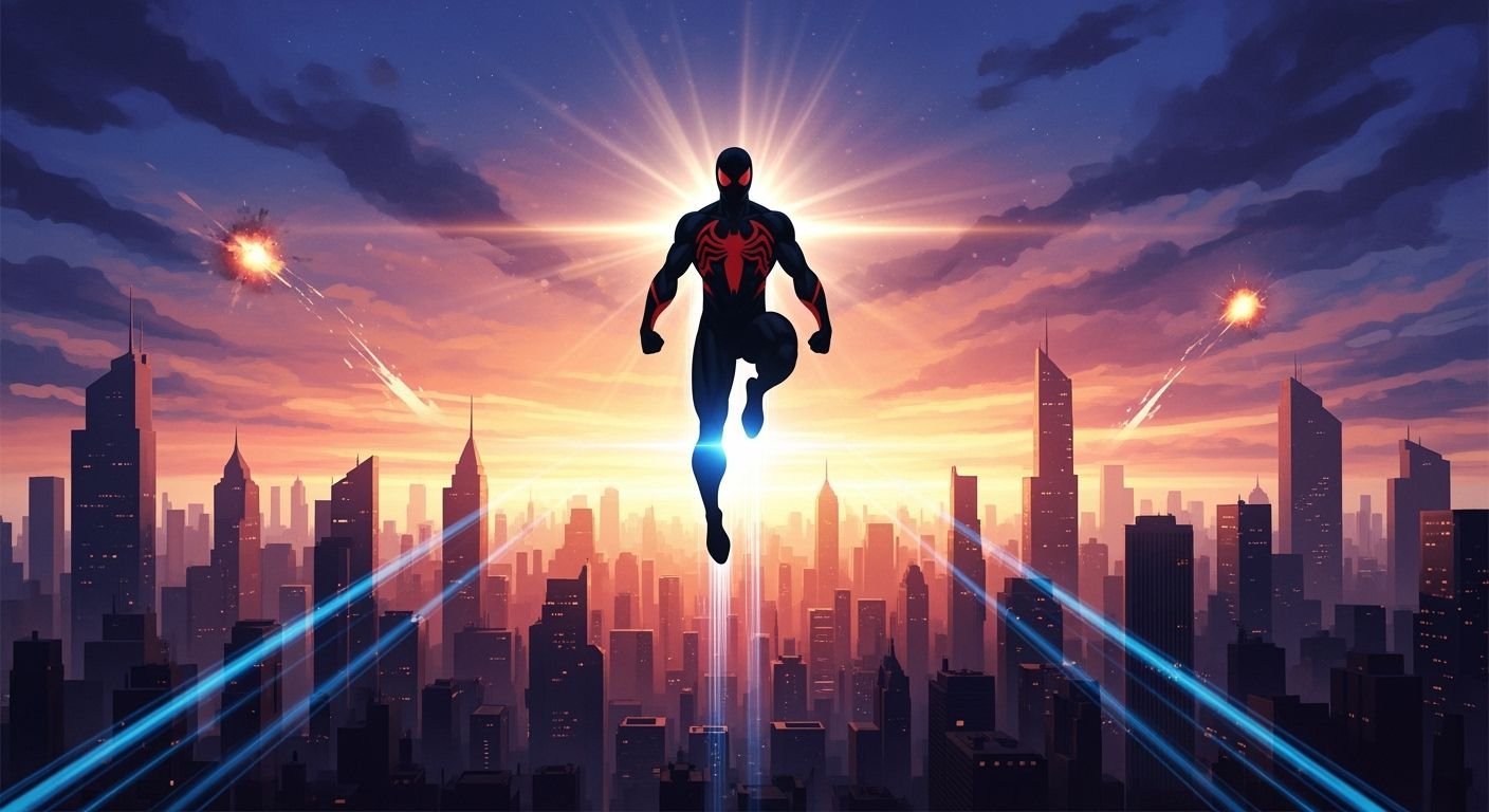 Super hero background image 2