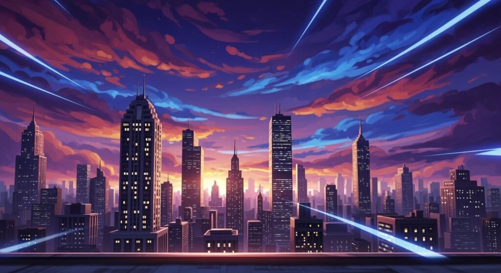 Super hero background image 3
