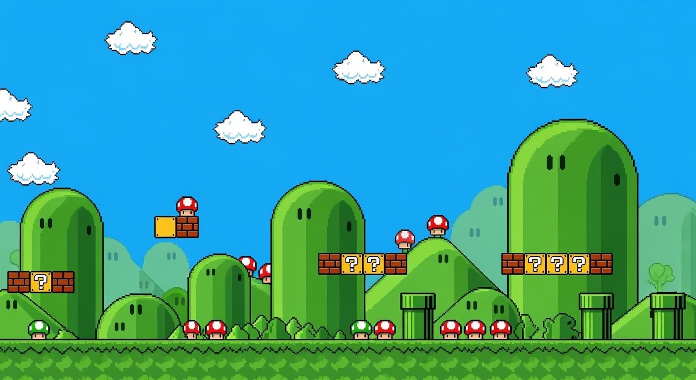 Super mario bros background image 4