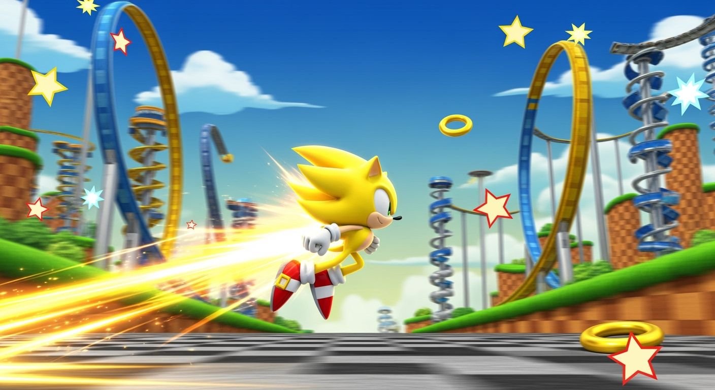 Super sonic background image