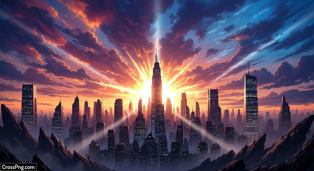 Superhero background image