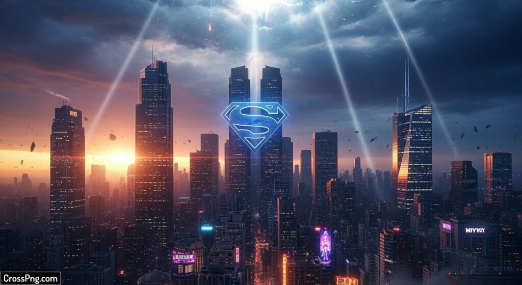 Superhero background image 2