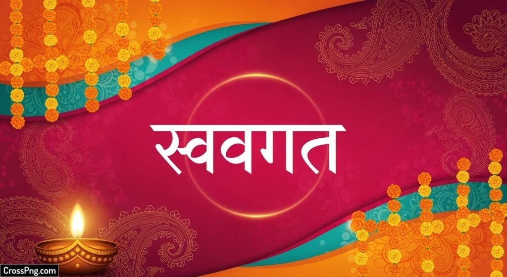 Swagat banner background image