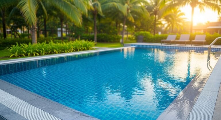 Swimming pool background image 3